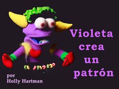 Violeta crea un patrón