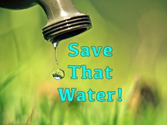 Save That Water!