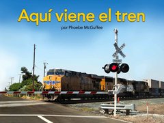 ¡Aquí viene el tren!