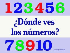 ¿Dónde ves los números?