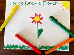 How to Draw a Flower