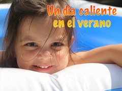 Un día caliente en el verano