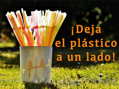 ¡Deja el plástico a un lado!
