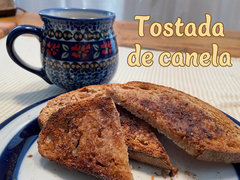 Tostada de canela