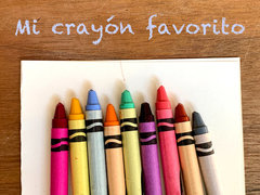 Mi crayón favorito